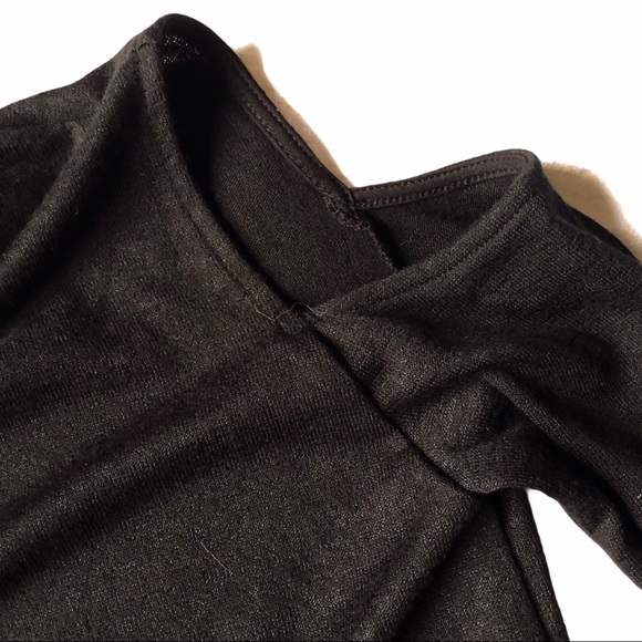 NEW rag & bone XS Black Slash Long Sleeve Sweater NWT - Picture 9 of 16